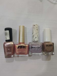 Glittery Nail Polish Bundle(Pink Hues)
