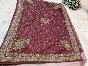 Heavy Work Net Saree Very Nice 👍