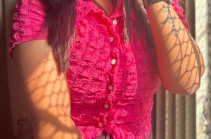 Pink Bubble top