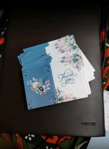 Thank You Blank Note Cards &amp; Visiting Card