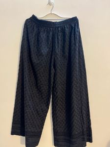 Embroidered Plazzos set of 2