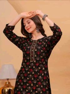 Elegant Printed Kurta (G)