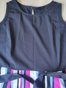 Multicolored Striped Maxi Dress 💕💕💕💟💟💟🤍🖤🖤