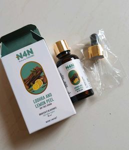 N4N Lodhra &amp; Lemon Peel Face Serum