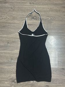 Black Halter Bodycon Dress