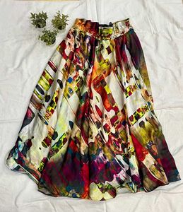 Colorful Abstract Skirt
