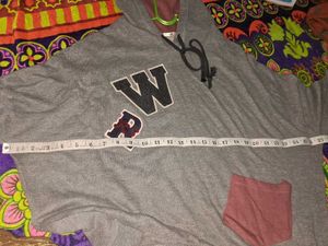 Free DeliveryGray Graphic Hoodie