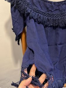 Casual Wear Off Shoulder Top For Women