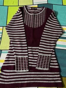 Striped Knit Sweater