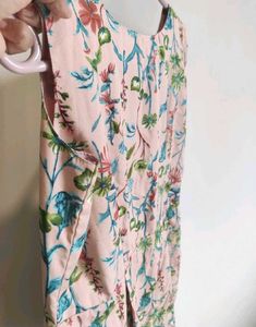 Floral Print Sleeveless Dress