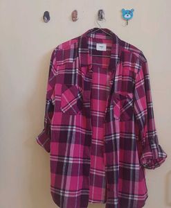 Checked Shirt Women