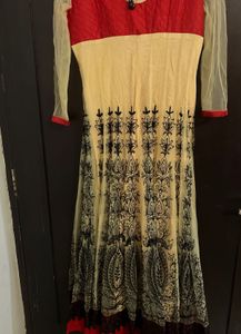 Aug Sale Anarkali Style Ethnic Lehnga Dress