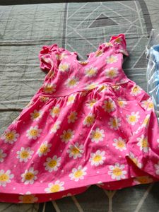 Cute Pink Floral Dress
