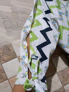 Chevron Print Kurta