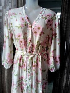 Cotton Floral Dress