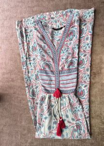 Floral Print KURTA