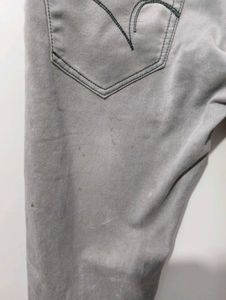 Gray Denim Jeans
