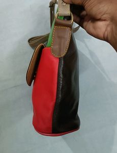 Leather Womens Sling Bag