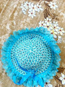 Cute Blue Baby Hat