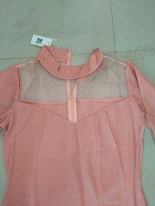Peach Mermaid Gown