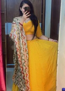 Yellow Lehenga Choli Set