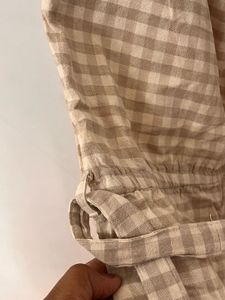 Topshop Women’s Beige Playsuit