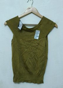 Trendy New Olive Green Top For Women