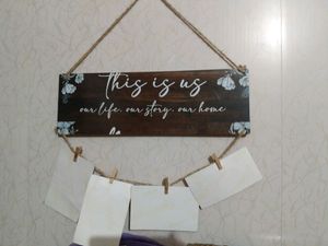 Wooden Wall Hanging photo Decor