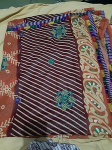 Beautiful Saree Brown