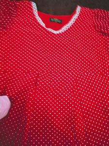 Red Polka Dot Dress