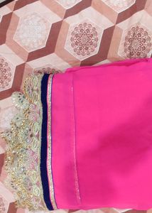 Pink Like ROSE COLOUR SAREE