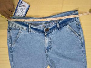 Icy Blue PARIS HAMILTON Relaxed Fit Denim Jeans