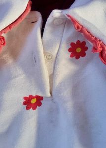 Flowers Print Sweatshirt