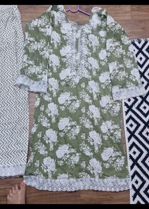 3pc Pakistani Kurta With Plazo