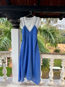 Blue Zara Dress
