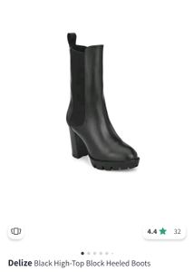 Delize Black Boots 👢