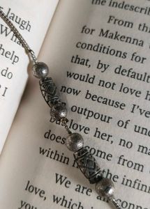 silver-toned Anklet