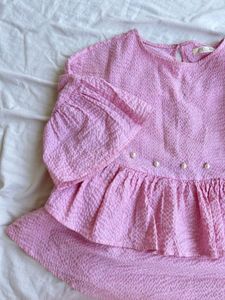 Frilled Pearl Beaded Top