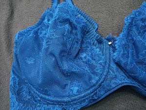 Blue Lace Bra🔥