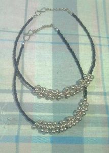 Beaded Anklet Set