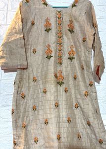 2pc kurta and duppata , with beautiful embroidery