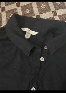 Chic Black Shirt Dress