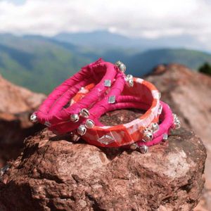 Handmade Fabric Bangles