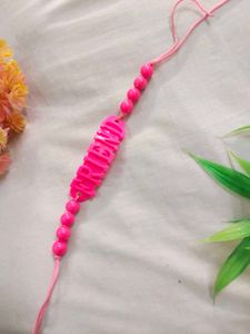 Bright Pink Friend Bracelet
