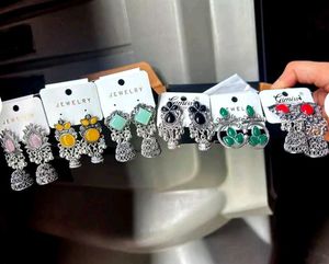 Boho Jhumka Earring Set
