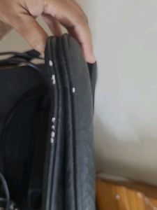 Black Sling Bag, With 3 Zips Working Very Perfect