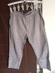 Checked Grey Pants