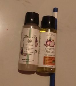 Onion Shampoo And Oil