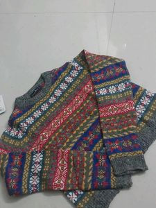 Colorful Patterned Sweater