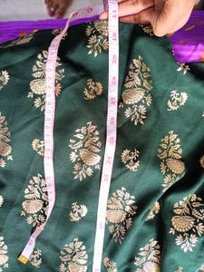 Green Floral Print Top With Bottom